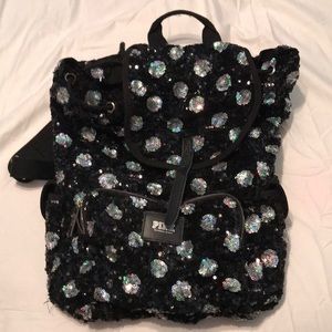 VS pink sequin backpack
